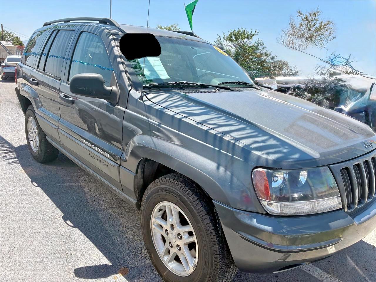 2002 Jeep Grand Cherokee Laredo للبيع في Anthony، TX - Damage History