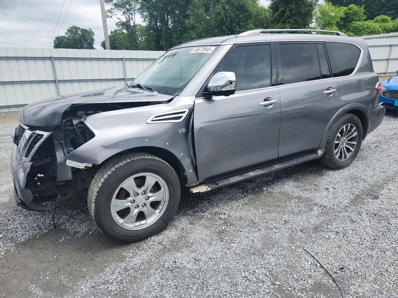 2020 Nissan Armada Sv للبيع في Gastonia، NC - Front End