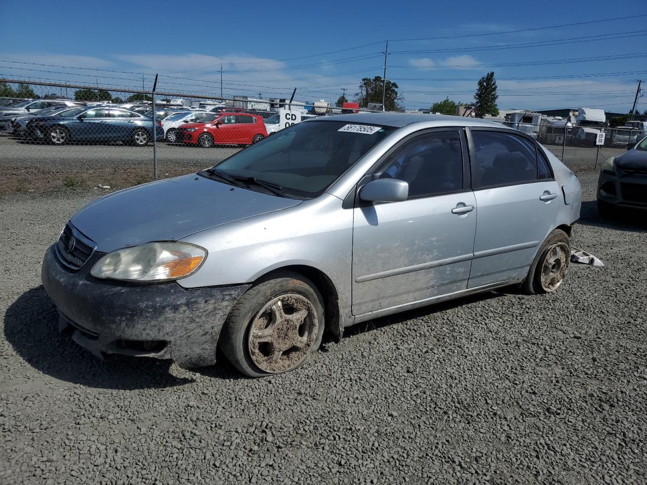 2006 Toyota Corolla Ce na sprzedaż w Eugene, OR - Rear End