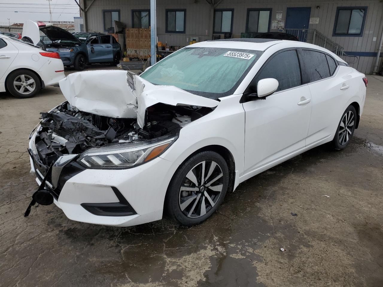 2021 Nissan Sentra Sv na sprzedaż w Los Angeles, CA - Front End