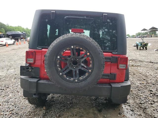  JEEP WRANGLER 2014 Czerwony