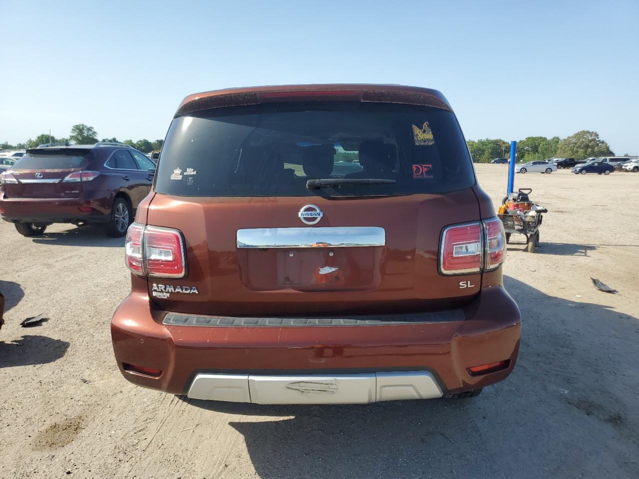 2017 Nissan Armada Sv VIN: JN8AY2NC5H9502462 Lot: 57321005