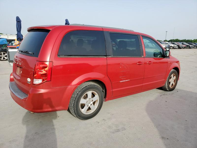 Minivans DODGE CARAVAN 2013 Czerwony