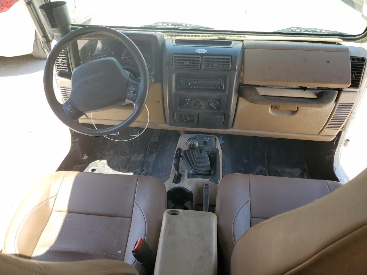 2001 Jeep Wrangler / Tj Sahara VIN: 1J4FA59S81P321490 Lot: 57320005