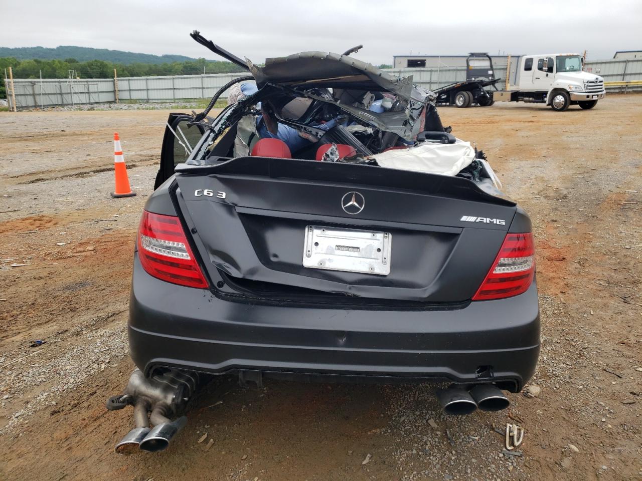 2014 Mercedes-Benz C 63 Amg VIN: WDDGF7HB4EA958707 Lot: 57579145