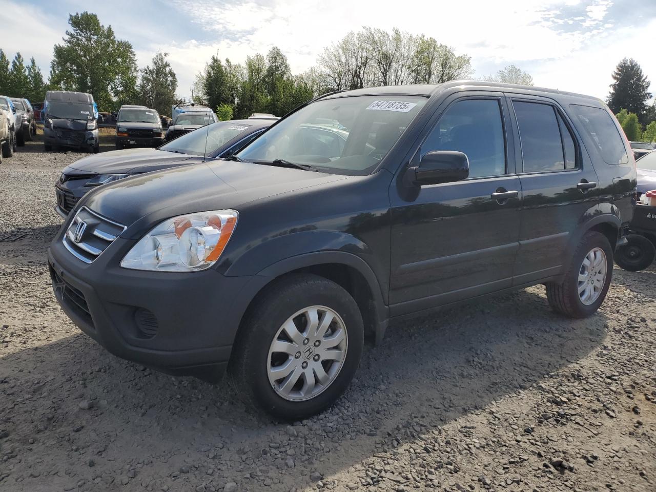 2005 Honda Cr-V Ex на продаже в Portland, OR - Rear End
