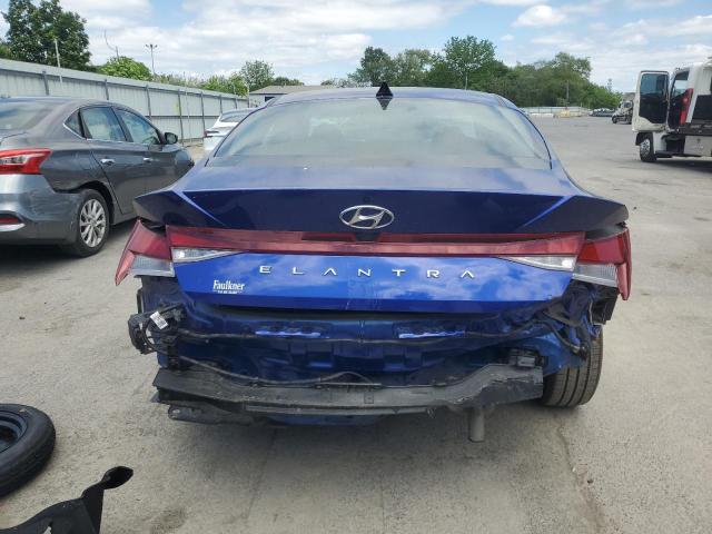  HYUNDAI ELANTRA 2022 Синий