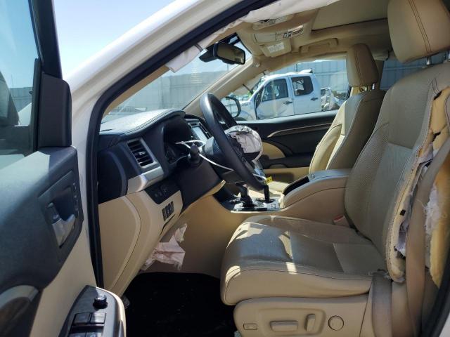  TOYOTA HIGHLANDER 2016 Белы