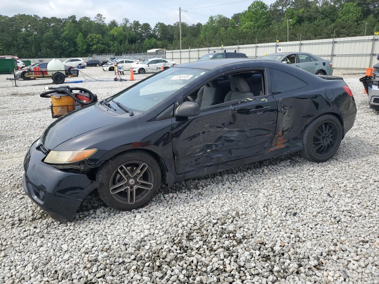 2008 Honda Civic Lx for Sale in Ellenwood, GA - Side