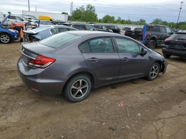  HONDA CIVIC 2015 Gray