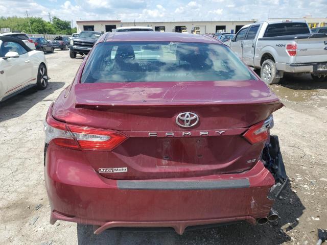  TOYOTA CAMRY 2018 Червоний