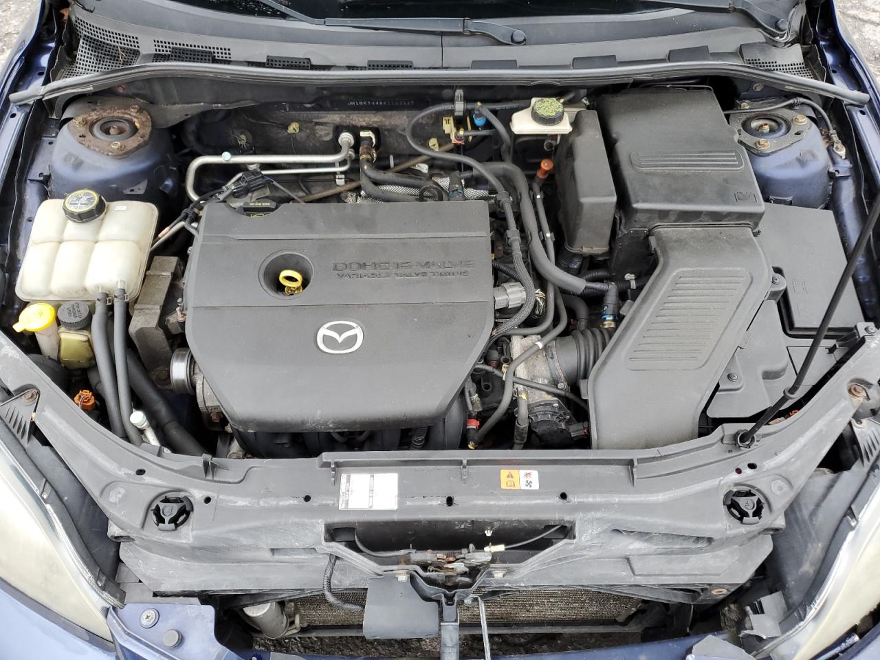 2008 MAZDA MAZDA3 with FRONT END damage, VIN JM1BK344981101125