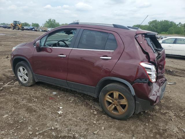  CHEVROLET TRAX 2017 Burgundy