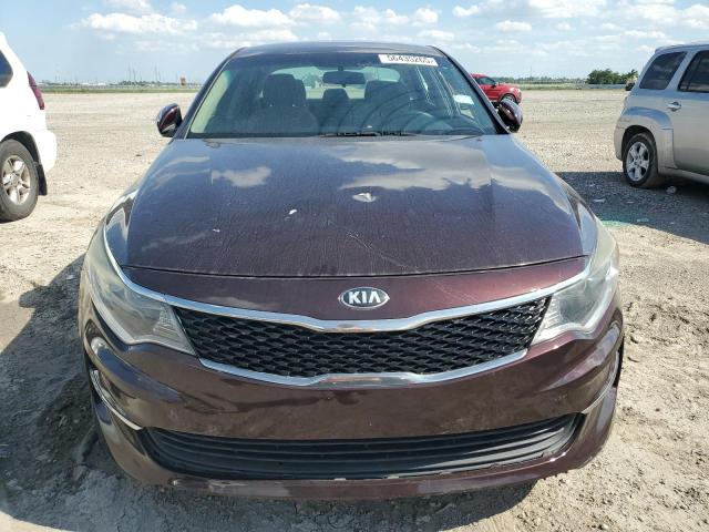 Sedans KIA OPTIMA 2016 Burgundy