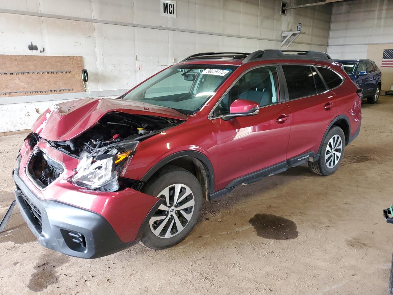 2022 Subaru Outback Premium VIN: 4S4BTAFC3N3141346 Lot: 56859175