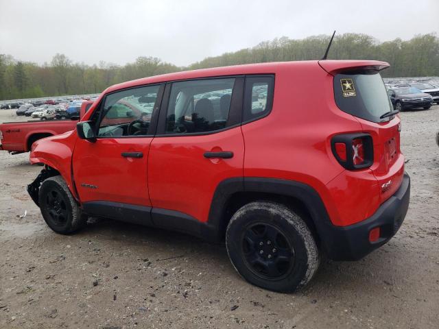  JEEP RENEGADE 2017 Red