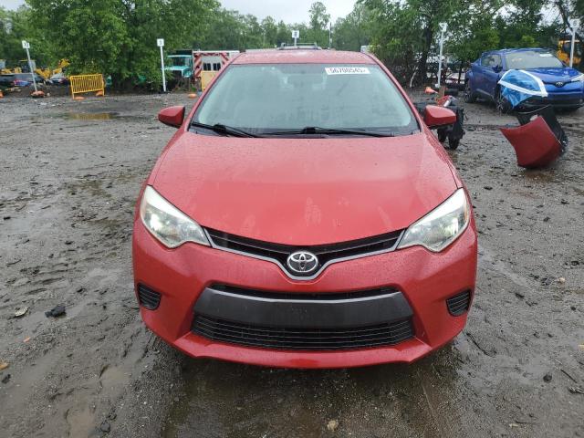 Sedans TOYOTA COROLLA 2015 Czerwony