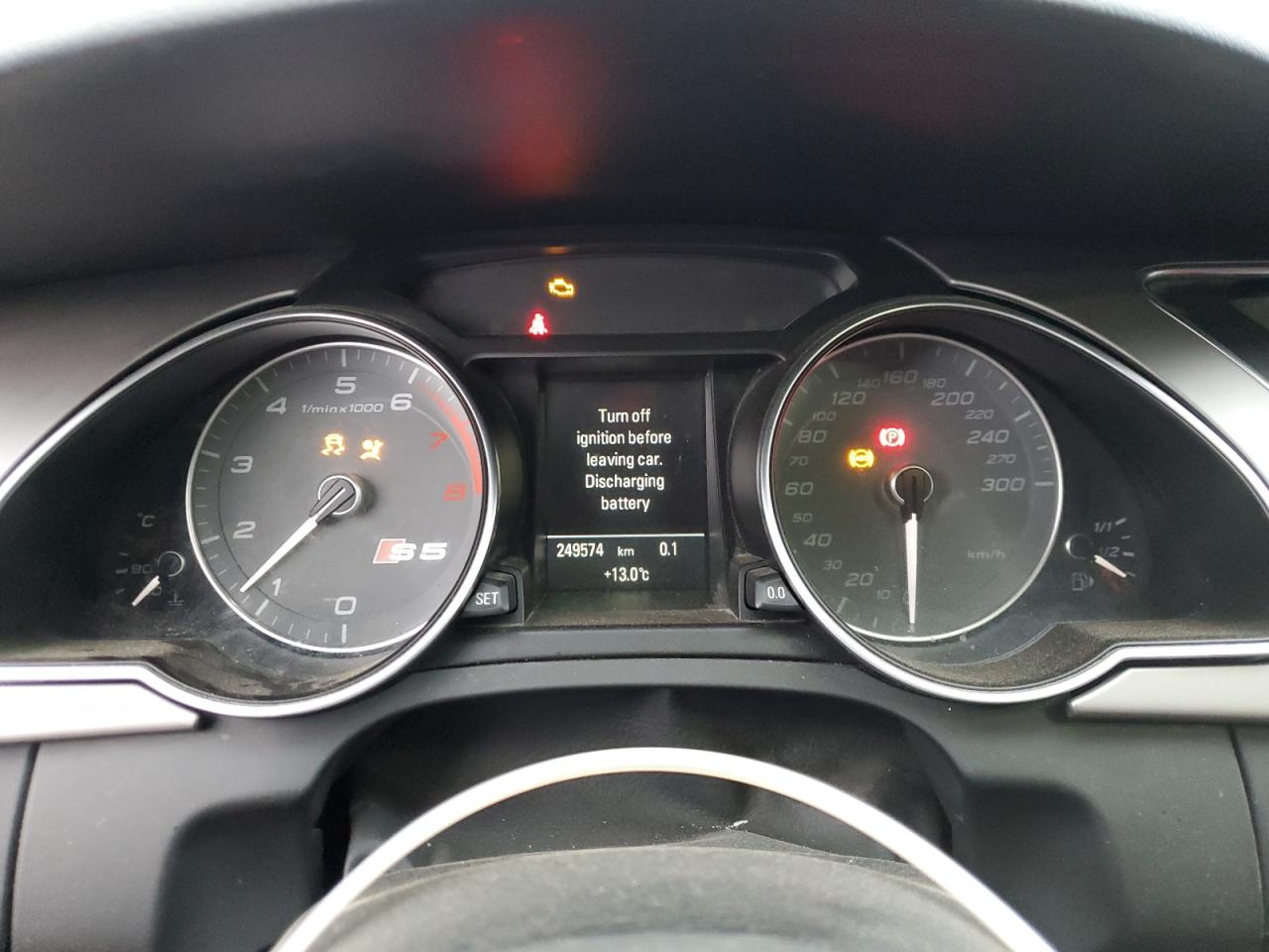 2013 Audi S5 VIN: WAUGGBFR7DA054839 Lot: 56148725