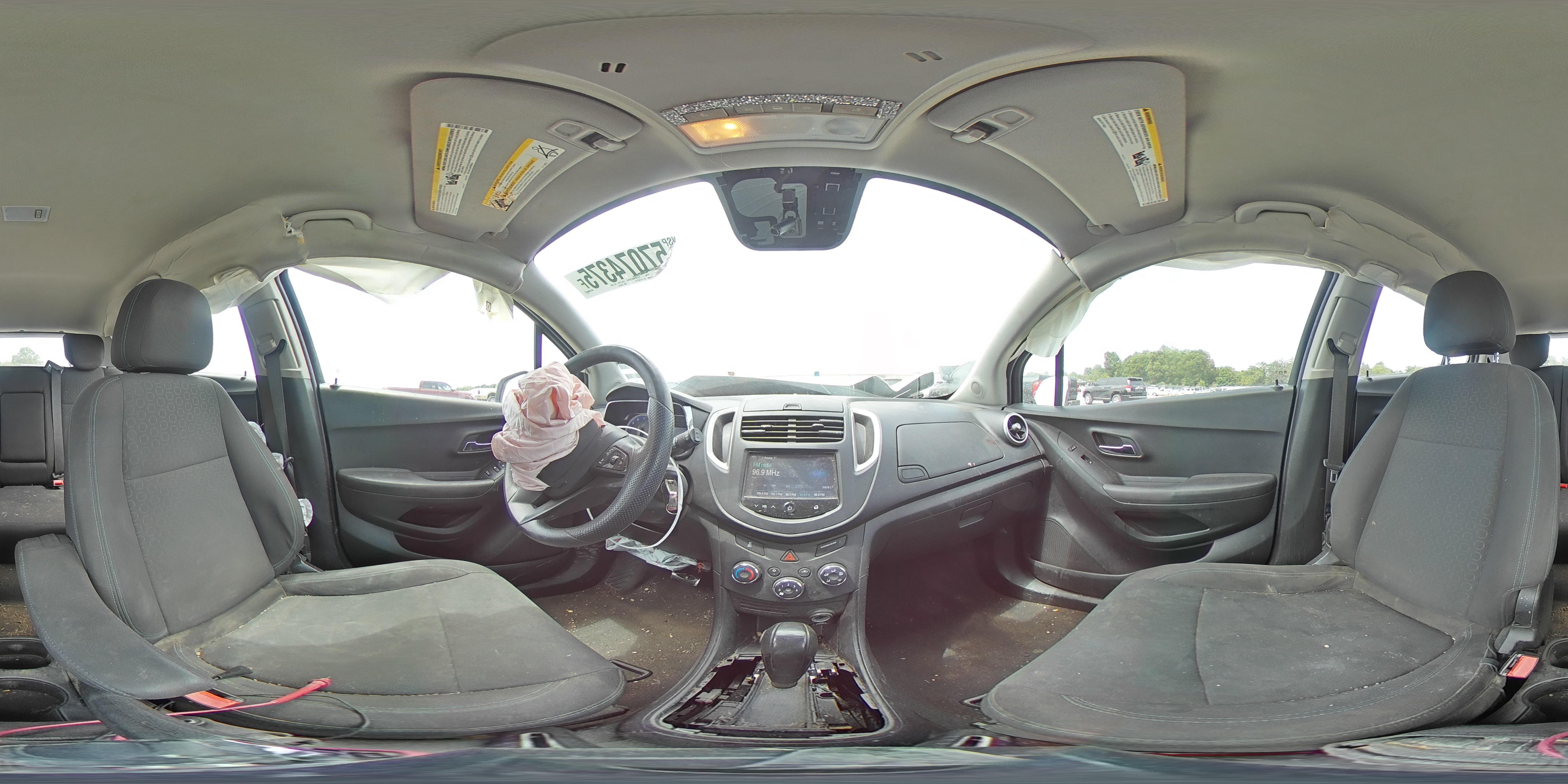 2015 Chevrolet Trax 1Ls VIN: KL7CJPSB5FB225753 Lot: 57074375