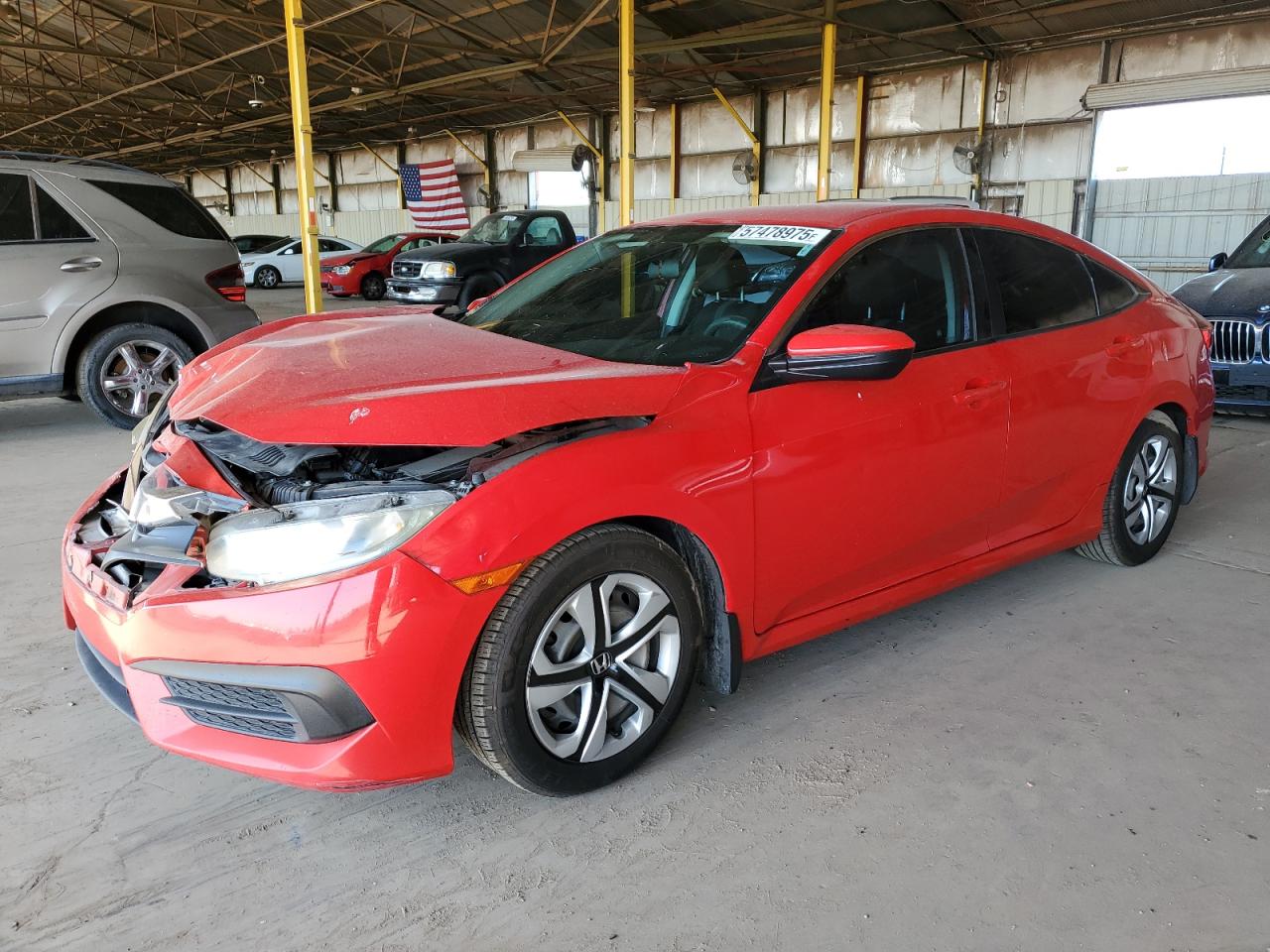 2016 Honda Civic Lx იყიდება Phoenix-ში, AZ - Front End