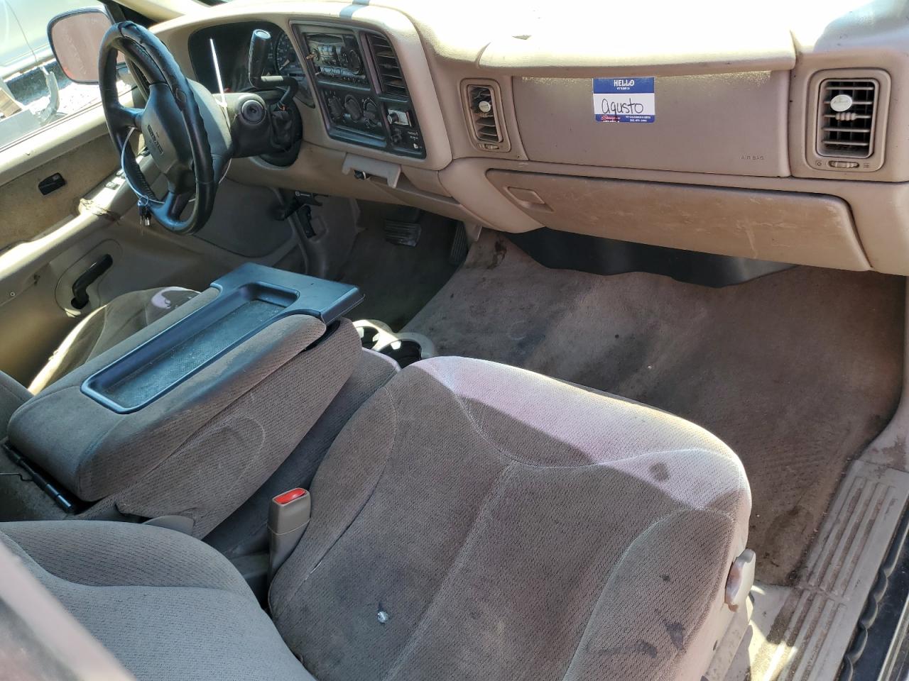 2001 GMC New Sierra K1500 VIN: 2GTEK19T511365007 Lot: 57848685