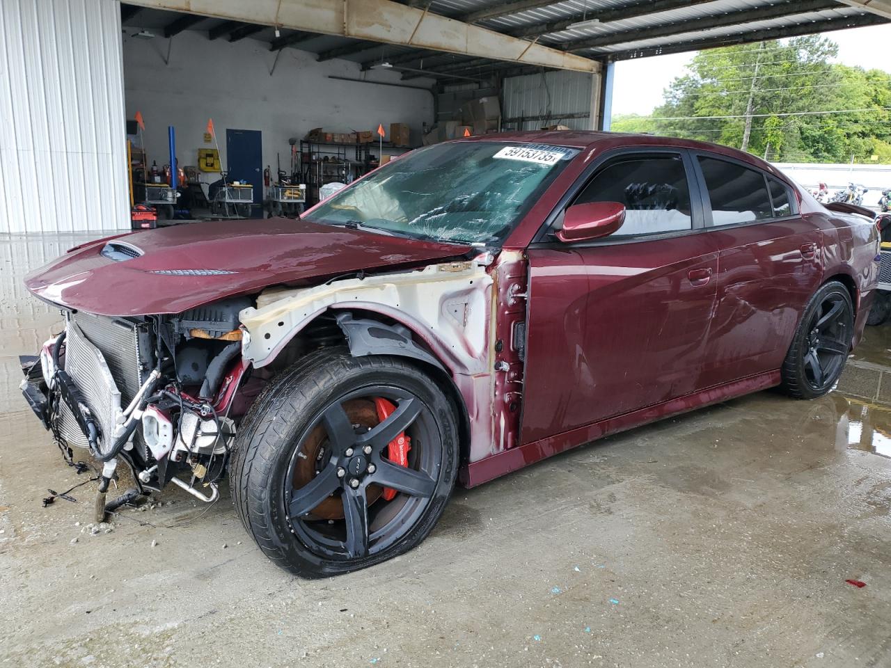 2017 Dodge Charger Srt Hellcat na sprzedaż w Loganville, GA - Front End