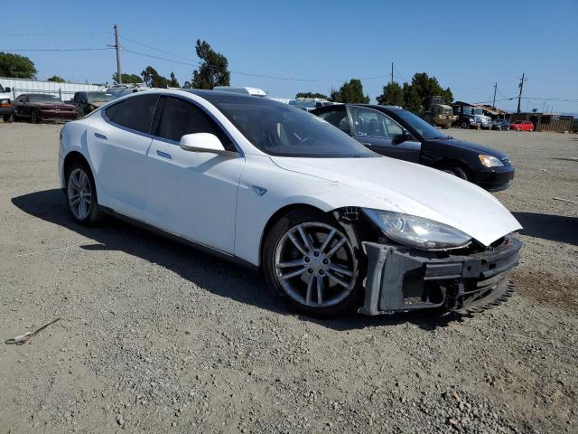  TESLA MODEL S 2014 White