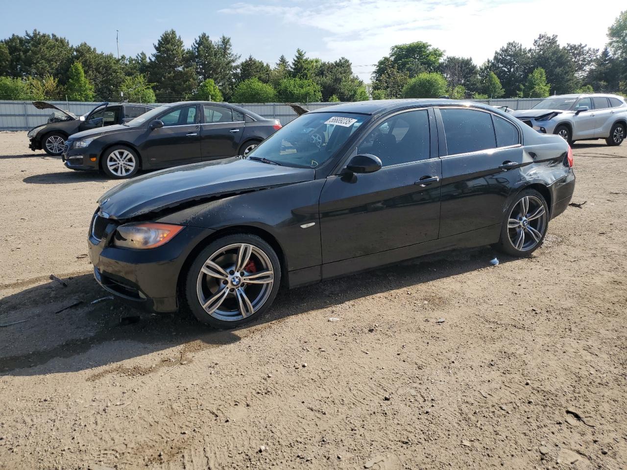 2007 Bmw 328 I Sulev للبيع في Elgin، IL - Front End