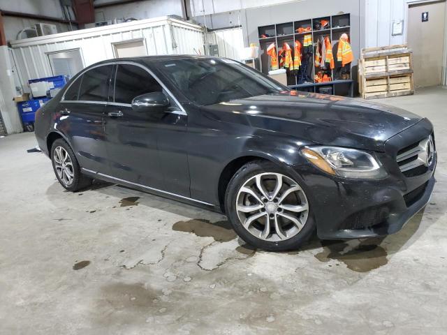  MERCEDES-BENZ C-CLASS 2017 Чорний