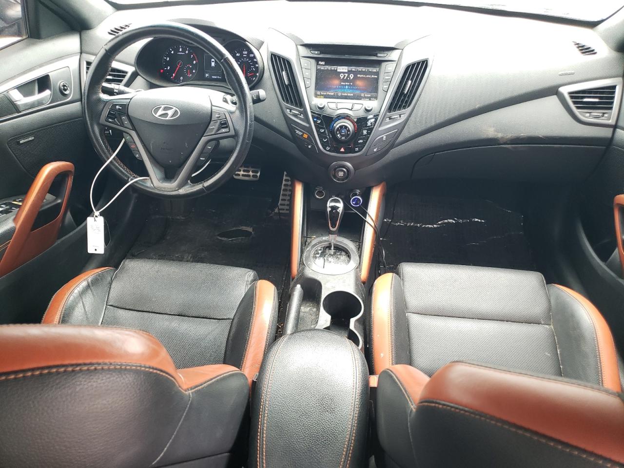 2016 Hyundai Veloster Turbo VIN: KMHTC6AEXGU303741 Lot: 56553085