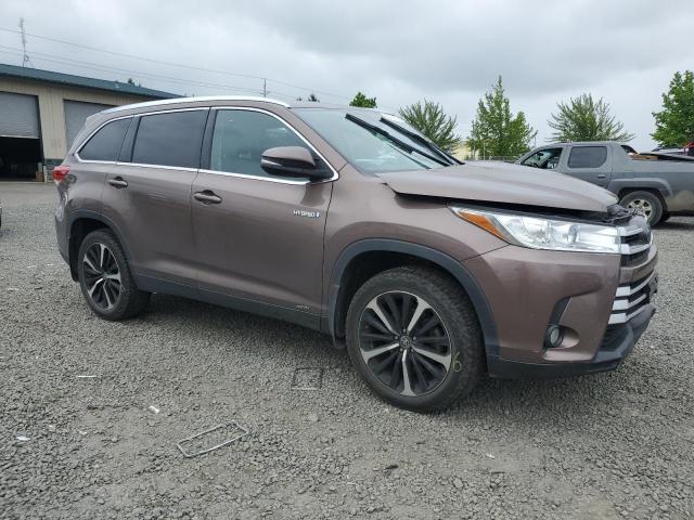  TOYOTA HIGHLANDER 2019 Коричневый