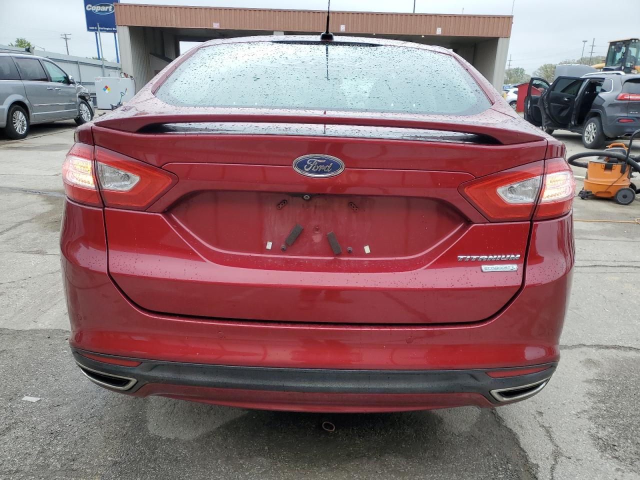 2015 Ford Fusion Titanium VIN: 3FA6P0K99FR239403 Lot: 90980235