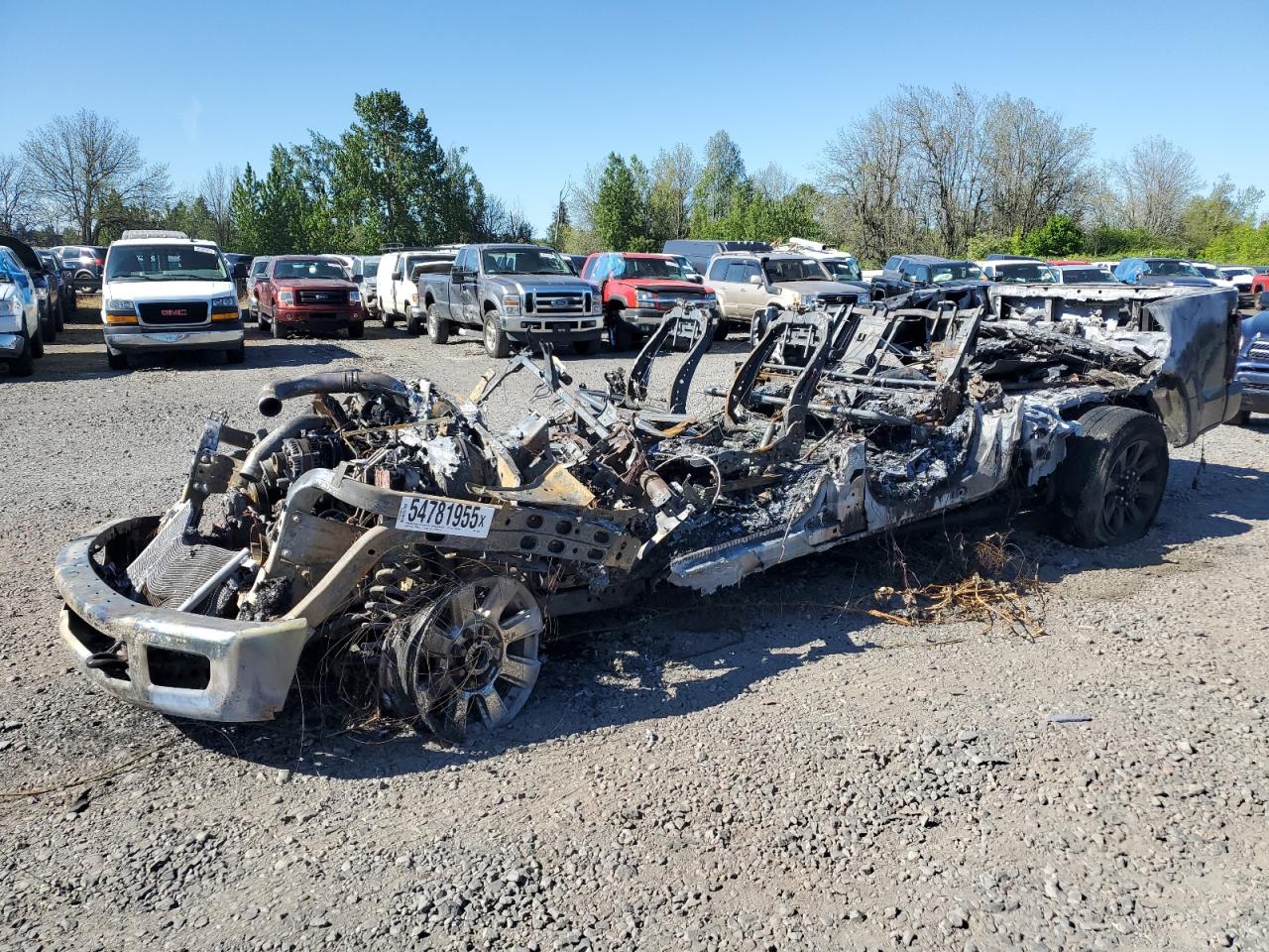 2017 Ford F350 Super Duty на продаже в Portland, OR - Burn