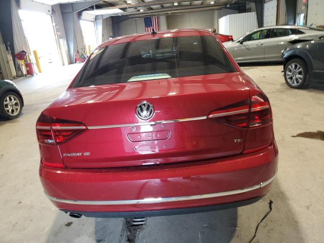  VOLKSWAGEN PASSAT 2017 Czerwony