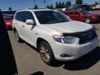 2008 Toyota Highlander Hybrid Limited zu verkaufen in Woodburn, OR - Front End