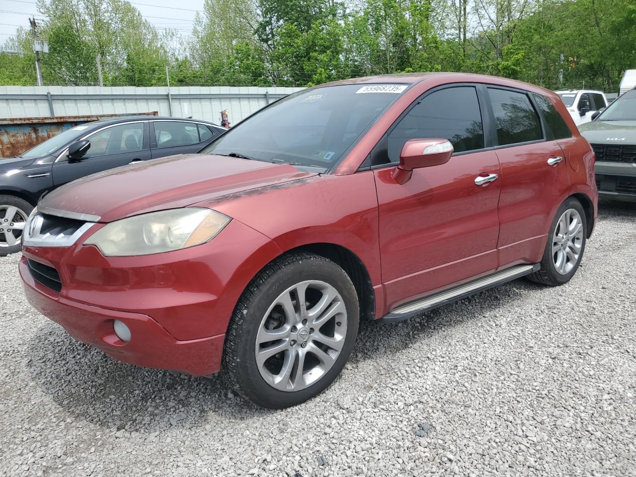 2007 Acura Rdx Technology en Venta en Hurricane, WV - Burn - Engine