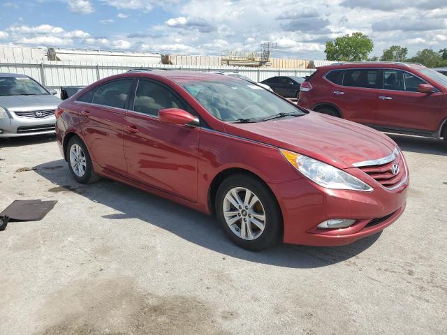 Sedans HYUNDAI SONATA 2013 Czerwony
