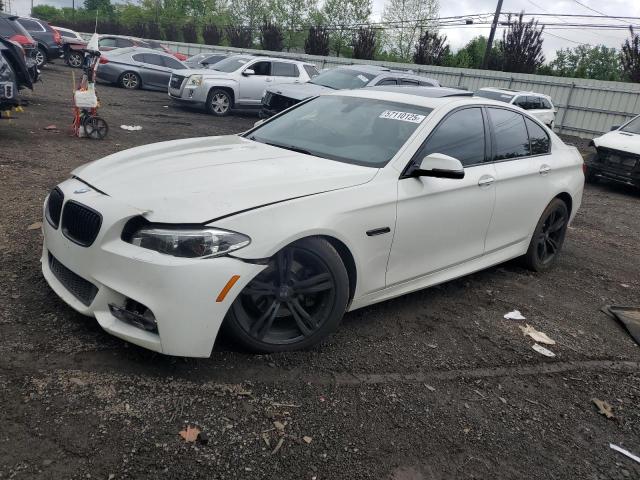  BMW 5 SERIES 2015 White