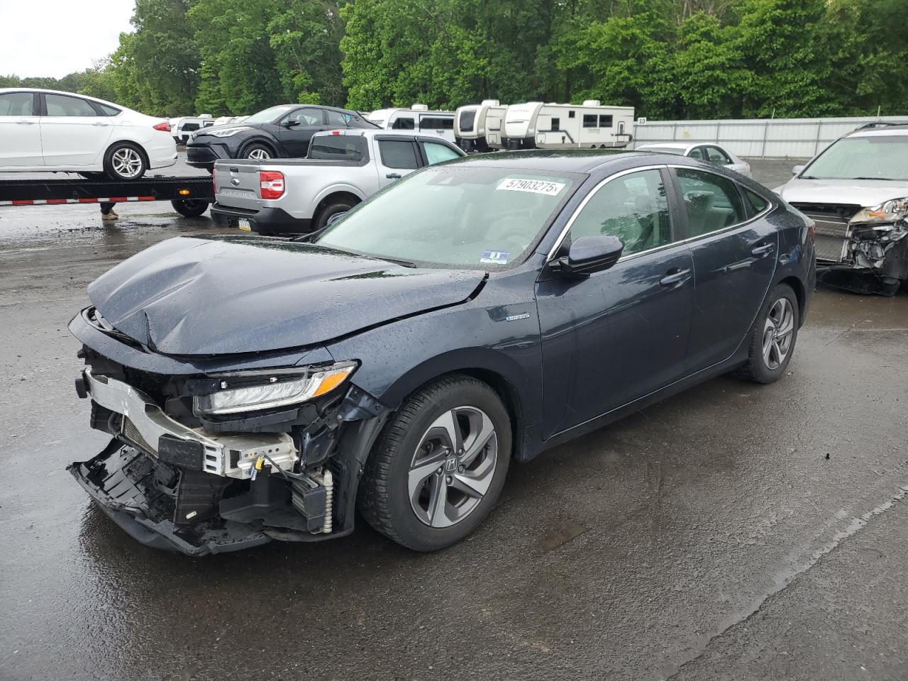 2019 Honda Insight Ex на продаже в Glassboro, NJ - Front End