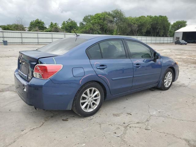 Sedans SUBARU IMPREZA 2013 Granatowy