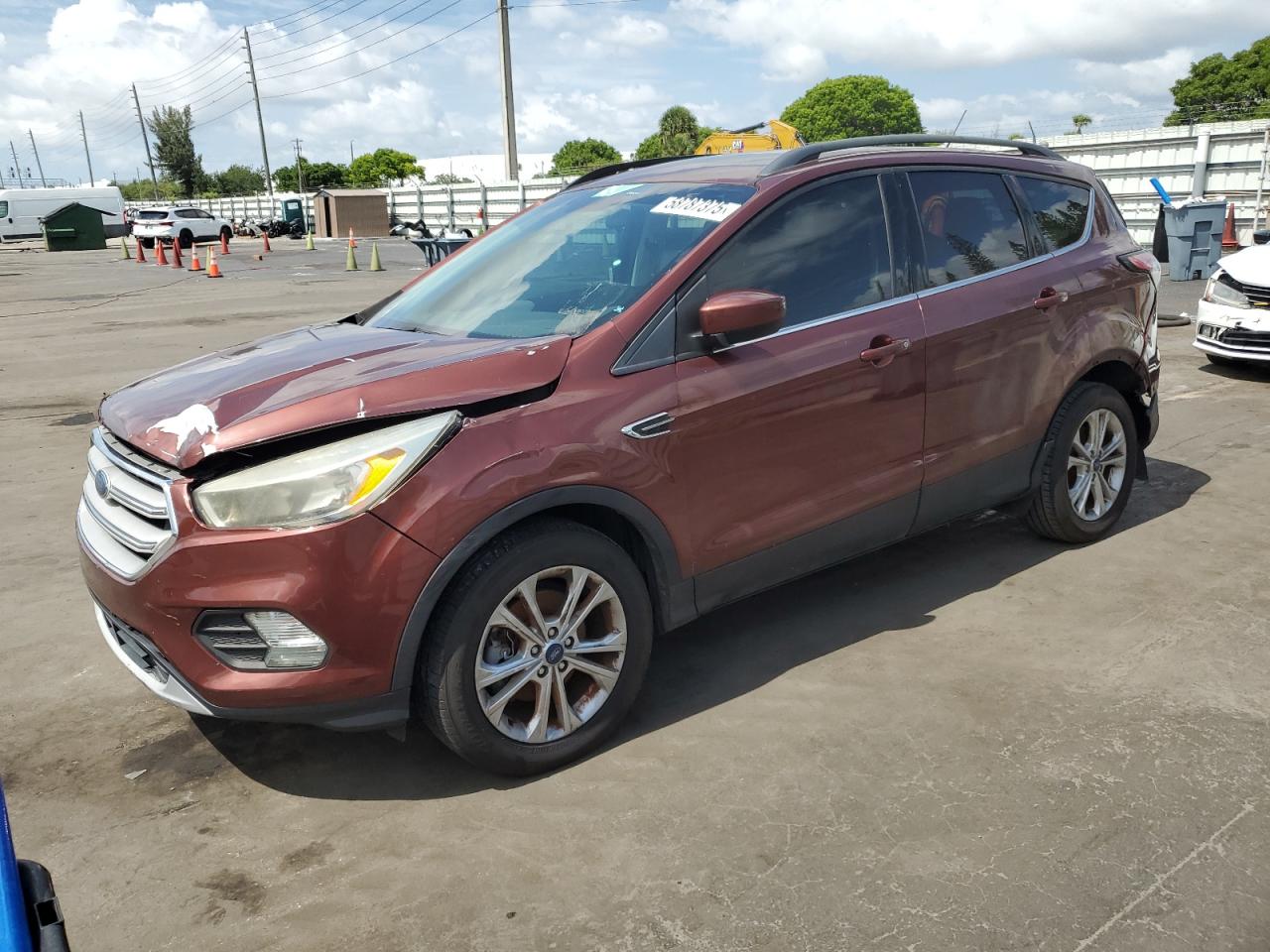 2018 Ford Escape Se for Sale in Miami, FL - Front End