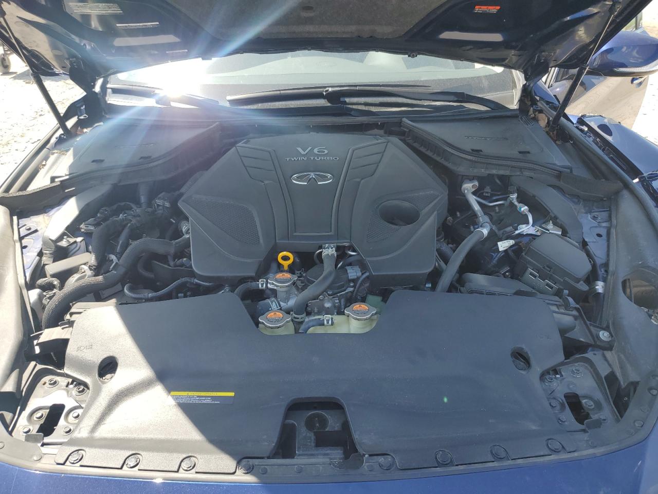 2021 Infiniti Q50 Luxe VIN: JN1EV7BR7MM755031 Lot: 57383075