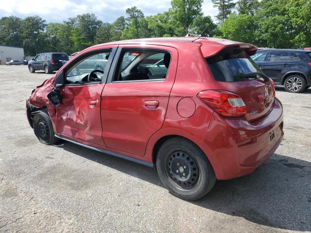  MITSUBISHI MIRAGE 2019 Czerwony