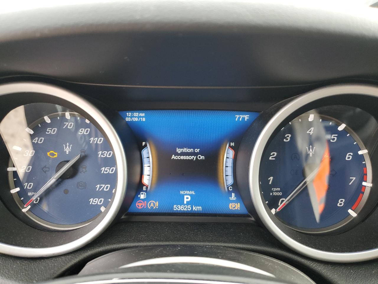 2019 Maserati Ghibli VIN: ZAM57XSA2K1328545 Lot: 56291895