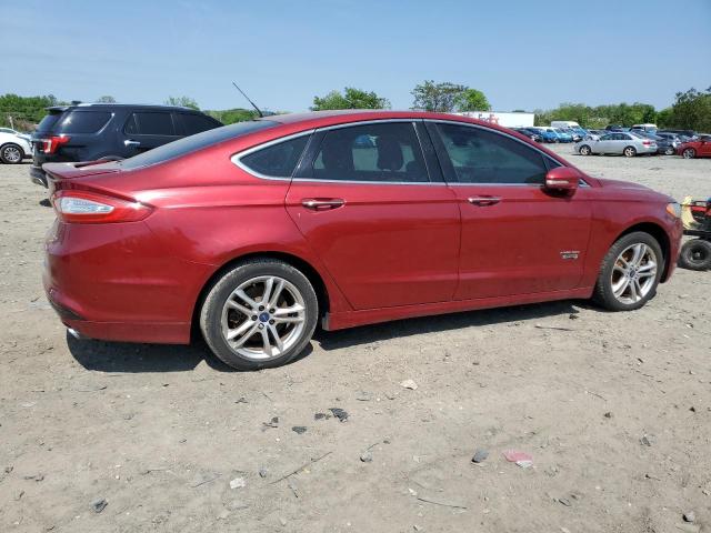 Sedans FORD FUSION 2016 Burgundy