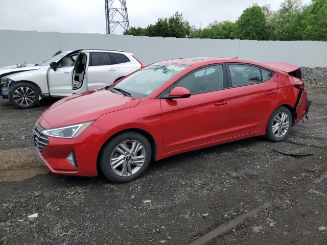  HYUNDAI ELANTRA 2020 Czerwony