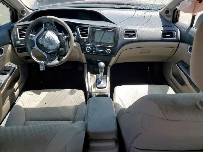 Седаны HONDA CIVIC 2014 Бордовый