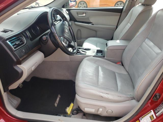 TOYOTA CAMRY 2015 Красный