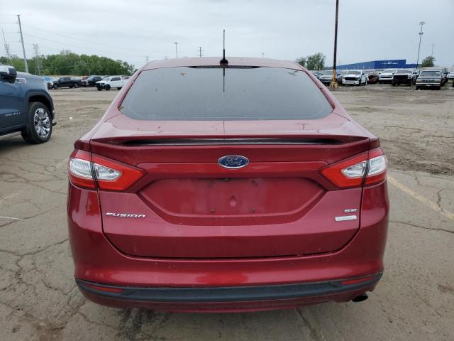 Седани FORD FUSION 2016 Червоний