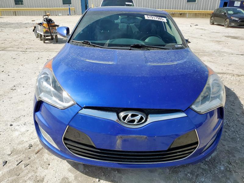 Coupet HYUNDAI VELOSTER 2013 Granatowy